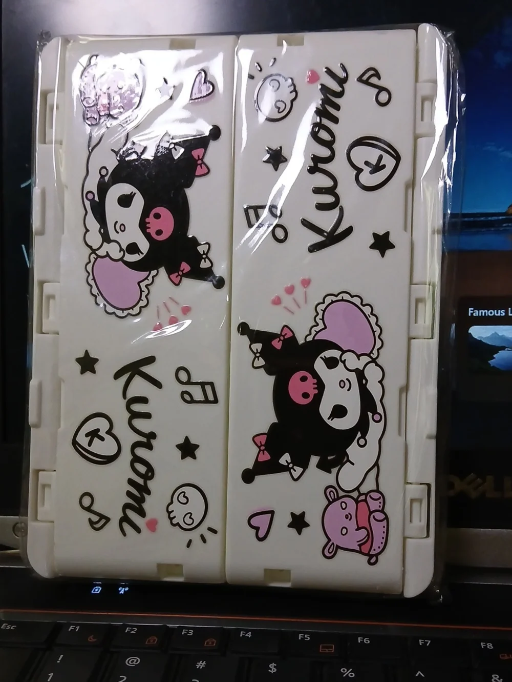 Kuromi Black & Pink Character Foldable Drawers